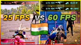 Watch 25 fps vs 60 fps bgmi gameplay video tdm mode on Rooter by ...