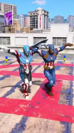 Watch HULK VS CAPTAIN AMERICA | GTA 5 on Rooter by Akshu Gaming
